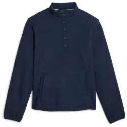 PUMA Fleece 1/4-Zip Golf-Sweatshirt Damen 01 - navy...