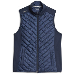 PUMA Frost Quilted Golfweste Damen 02 - navy blazer XS