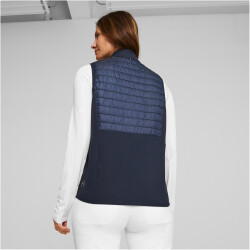 PUMA Frost Quilted Golfweste Damen 02 - navy blazer XS
