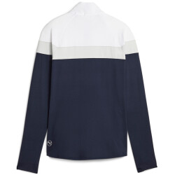 PUMA leichtes 1/4-Zip Golf-Sweatshirt Damen 02 - navy...