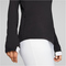 PUMA leichtes 1/4-Zip Golf-Sweatshirt Damen 01 - puma black/strawberry burst XS