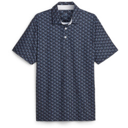 PUMA Mattr Palms Golf Poloshirt Herren 03 - navy...
