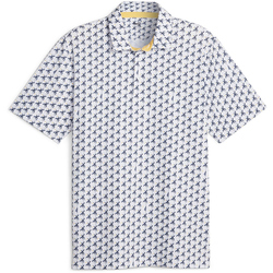 PUMA Mattr Palms Golf Poloshirt Herren 01 - white...