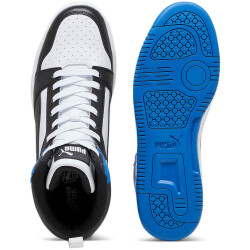 PUMA Rebound v6 High-Top Sneaker 10 - PUMA white/PUMA black/PUMA team royal 42