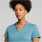 PUMA Cloudspun Coast Golf Poloshirt Damen 25 - bold blue heather S