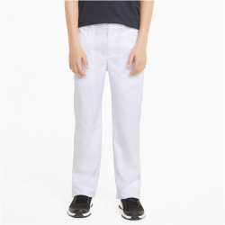 PUMA 5 Pocket Golfhose Jungen 05 - bright white 116