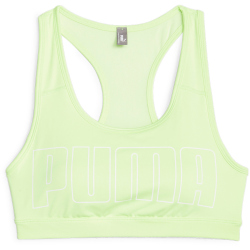 PUMA 4Keeps Graphic Mid Support Sport-BH Damen 09 - speed...