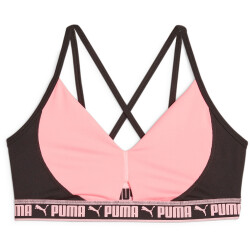 PUMA Strong Strappy Low Support Sport-BH Damen 62 - koral...