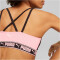 PUMA Strong Strappy Low Support Sport-BH Damen 62 - koral ice XS