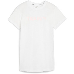 PUMA Train Graphic Trainingsshirt Damen 02 - puma white S