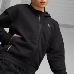 PUMA Train Favorite Fleece Kapuzenjacke Damen 01 - PUMA black L