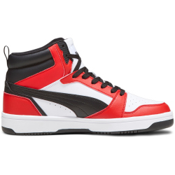 PUMA Rebound V6 High-Top Sneaker 04 - PUMA white/PUMA black/for all time red 37