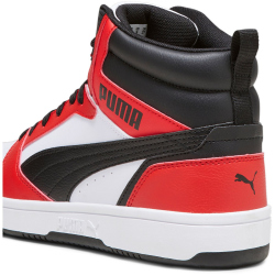 PUMA Rebound V6 High-Top Sneaker 04 - PUMA white/PUMA black/for all time red 37