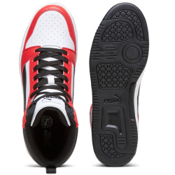 PUMA Rebound v6 High-Top Sneaker 04 - PUMA white/PUMA black/for all time red 47