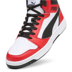 PUMA Rebound v6 High-Top Sneaker 04 - PUMA white/PUMA black/for all time red 47