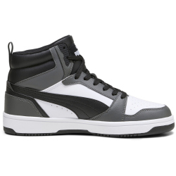 PUMA Rebound V6 High-Top Sneaker 03 - PUMA white/PUMA black/shadow gray 37