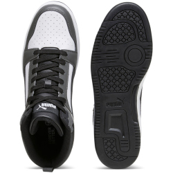 PUMA Rebound V6 High-Top Sneaker 03 - PUMA white/PUMA black/shadow gray 37