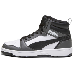 PUMA Rebound V6 High-Top Sneaker 03 - PUMA white/PUMA black/shadow gray 37