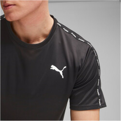 PUMA Essentials Taped Trainingsshirt Herren 01 - PUMA black S