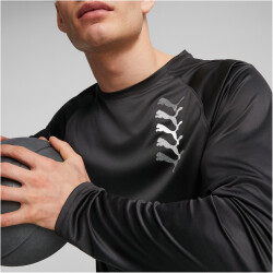 PUMA Fit Logo Graphic langarm Trainingsshirt Herren 01 -...