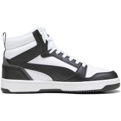 PUMA Rebound V6 High-Top Sneaker 01 - PUMA white/PUMA black/shadow gray/PUMA white 37