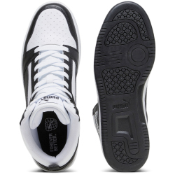 PUMA Rebound V6 High-Top Sneaker 01 - PUMA white/PUMA black/shadow gray/PUMA white 37