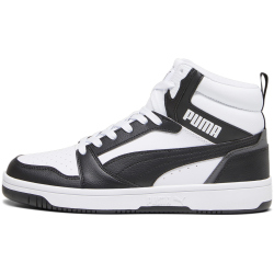 PUMA Rebound V6 High-Top Sneaker 01 - PUMA white/PUMA black/shadow gray/PUMA white 37