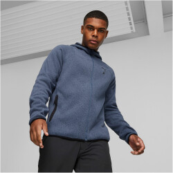PUMA Seasons Sweater Fleece Kapuzenjacke Herren 56 - inky blue heather L