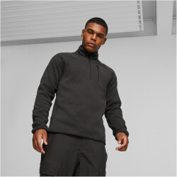 PUMA Seasons Fleece 1/2-Zip Sweatshirt Herren 07 - dark gray heather S