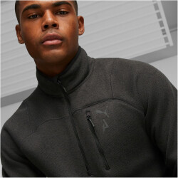 PUMA Seasons Fleece 1/2-Zip Sweatshirt Herren 07 - dark gray heather S