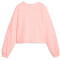 PUMA Fit Branded Fleece Crew Sweatshirt Damen 62 - koral ice S