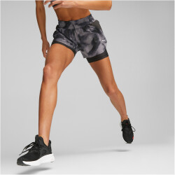 PUMA Run Ultraweave 2in1 Laufshorts Damen 01 - puma black S