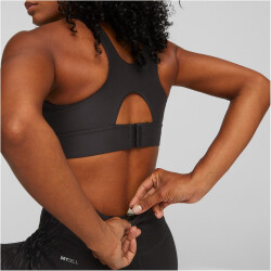 PUMA Run Print Brushed Ultraform High-Waist Laufleggings Damen 01 - puma black M