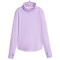 PUMA Run Brushed Cloudspun langarm Laufshirt Damen 25 - vivid violet XS