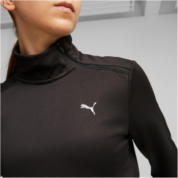 PUMA Run Microfleece 1/2-Zip Laufshirt Damen 01 - PUMA...