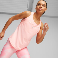 PUMA Run Cloudspun Lauf-Tanktop Damen 62 - koral ice XS
