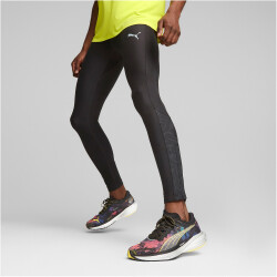 PUMA Run Brushed Laufleggings Herren 01 - puma black L