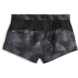 PUMA Run Favorite Print Velocity 3" Laufshorts Damen 01 - puma black/aop M