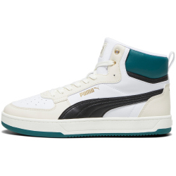 PUMA Caven 2.0 Mid-Top Sneaker 04 - PUMA white/PUMA black/alpine snow/warm white/gold 40