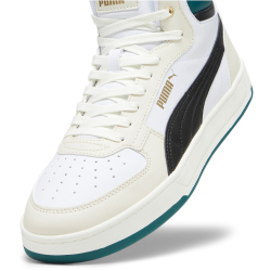 PUMA Caven 2.0 Mid-Top Sneaker 04 - PUMA white/PUMA black/alpine snow/warm white/gold 40