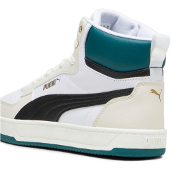 PUMA Caven 2.0 Mid-Top Sneaker 04 - PUMA white/PUMA black/alpine snow/warm white/gold 40