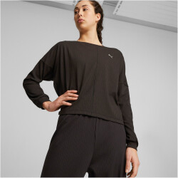 PUMA Studio Unwind langarm Trainingsshirt Damen 01 - puma...