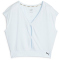 PUMA Studio Yogini Lite Trend Yogashirt Damen 69 - icy blue XS