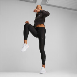 PUMA Fashion Cloudspun 1/2-Zip Sweatshirt Damen 01 - puma black XL