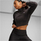PUMA Fashion Cloudspun 1/2-Zip Sweatshirt Damen 01 - puma black XL