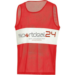 40er Pack JAKO Markierungshemd Logo Rot Senior