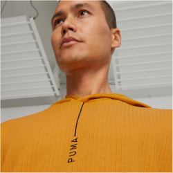 PUMA Studio Unwind Yoga-Hoodie Herren 50 - amber S
