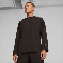 PUMA Studio Unwind Yoga-Hoodie Herren 01 - puma black S