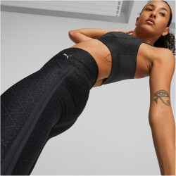 PUMA Logo Love High-Waist Fleece Leggings Damen 01 - puma...