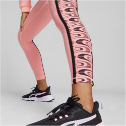 PUMA Retro Glam High-Waist 7/8-Leggings Damen 62 - koral ice XS